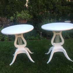 Two Refinished  Tables