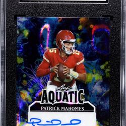 Pattick Mahomes 2025 Leaf Signature Series 1/1 Auto Chiefs