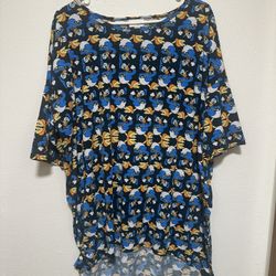 2xl LulaRoe Donald Duck Irma 