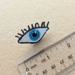 Hand Made Beaded Pin