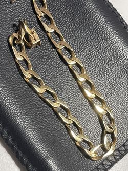 14k Gold Bracelet 8" Wrist Size 