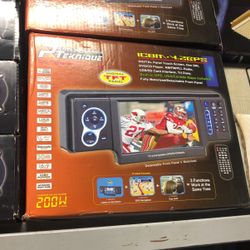 Performance Teknique Single Din Stereo On Sale Today