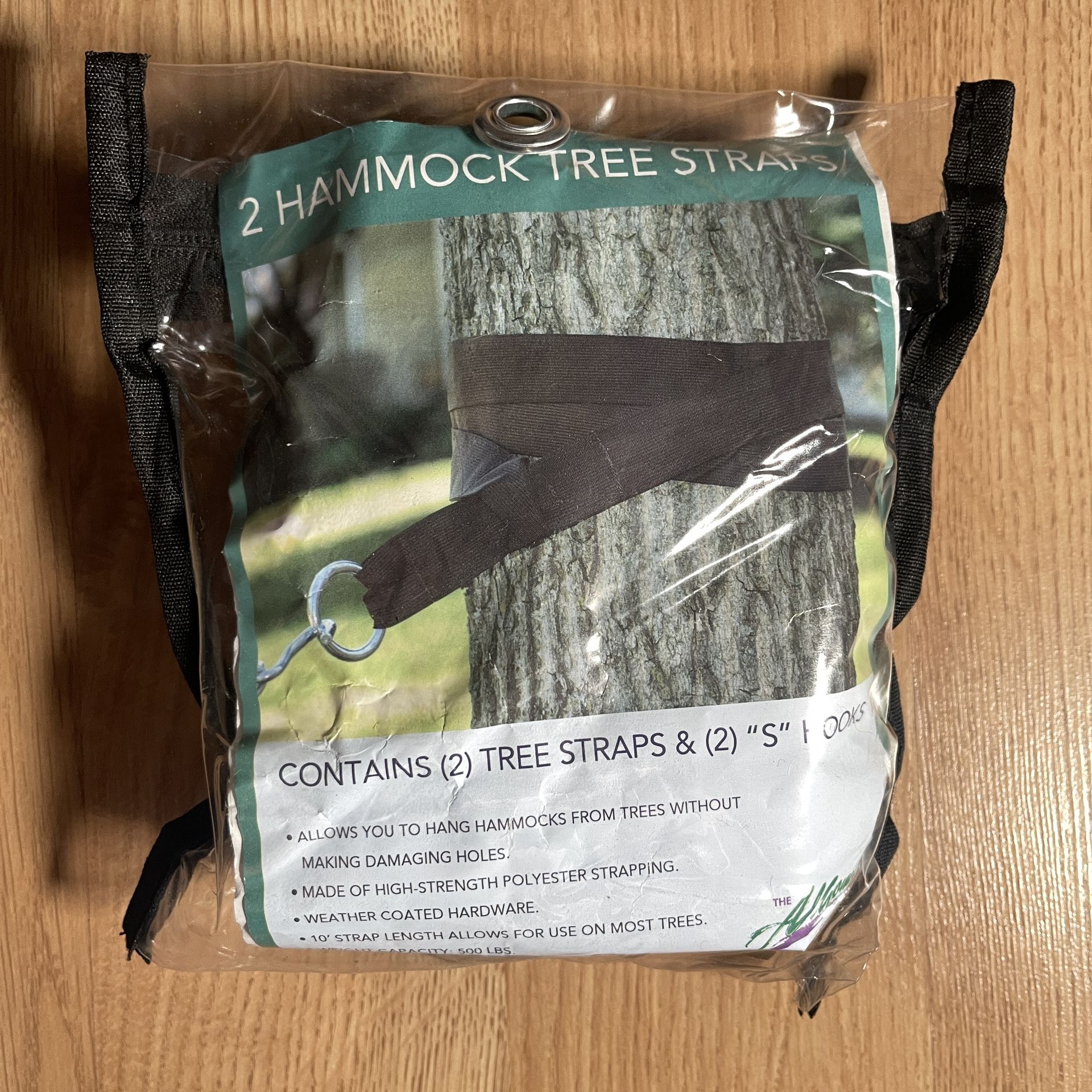 Algoma 10’ Black Hammock Tree Hanging Kit