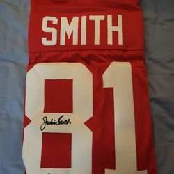 Jackie Smith Signed NFL Jersey St Louis Cardinals