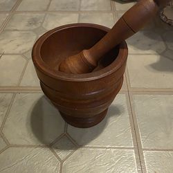 Vintage mortal and pestle