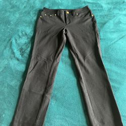 INC (International Concepts), Black Stretch Slacks, Sz 6