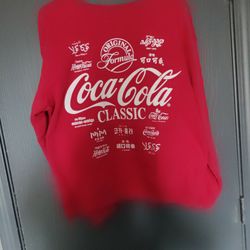 Coca Cola Graphic Fleece Knit 