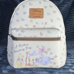 Loungefly Pooh Friends Blustery Day Backpack 