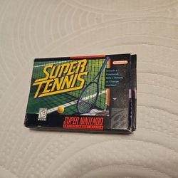 SUPER TENNIS SUPER NINTENDO BEST OFFERS WELCOME