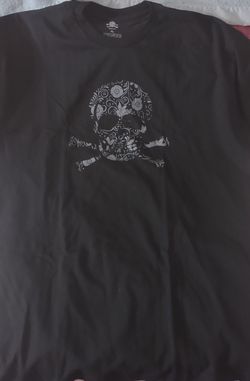 SSUR Black Sugar Skull Shirt