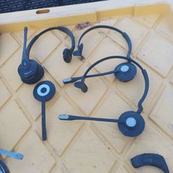 Plantronics, Jabra, Seinhauser Wireless Headset Equipment Lot