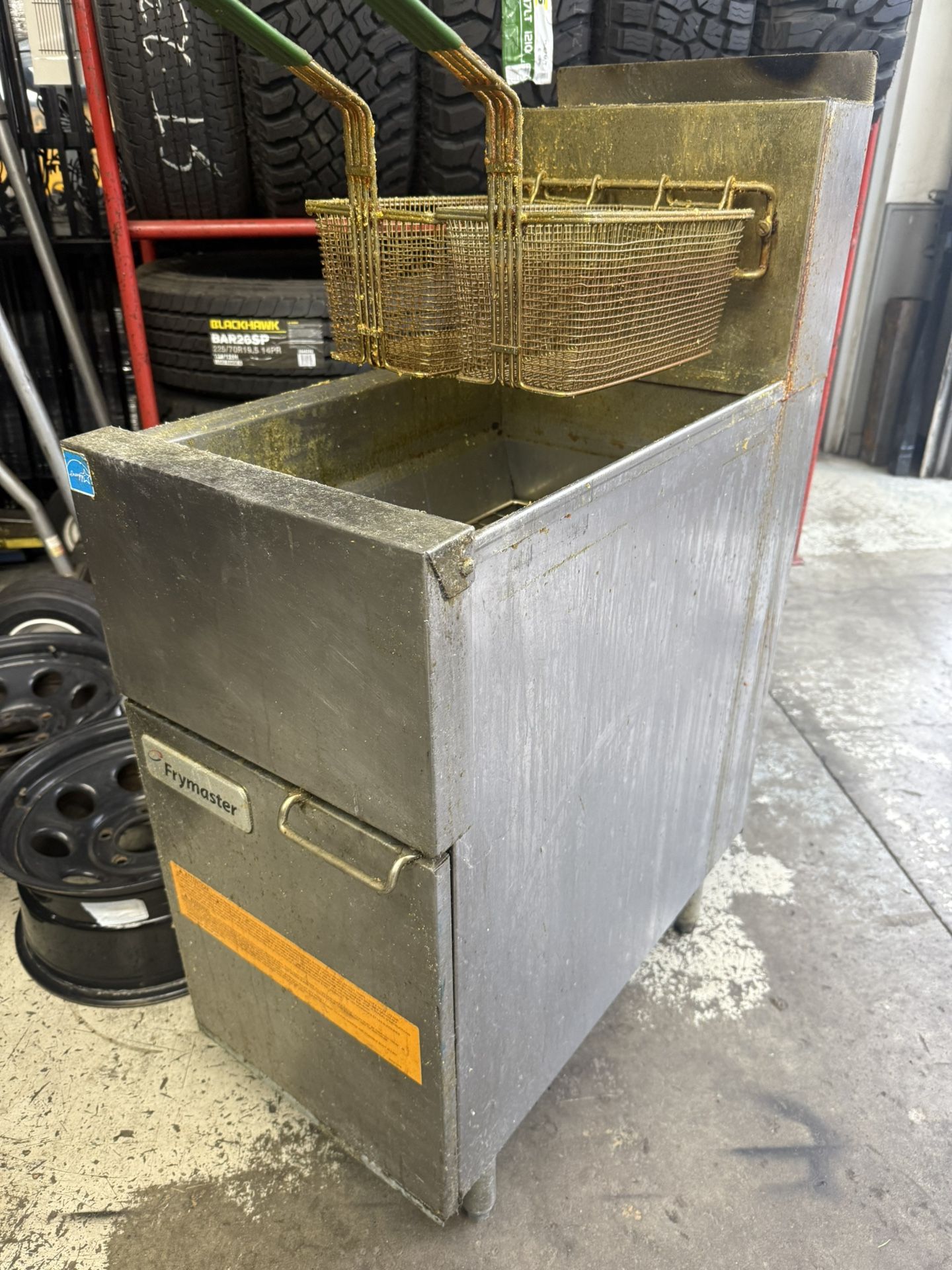 Frymaster Natural Gas Floor Fryer