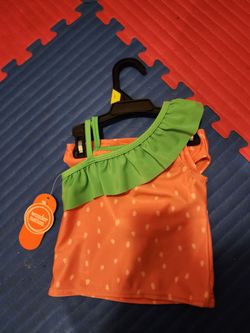 Strawberry bathing suit 3T