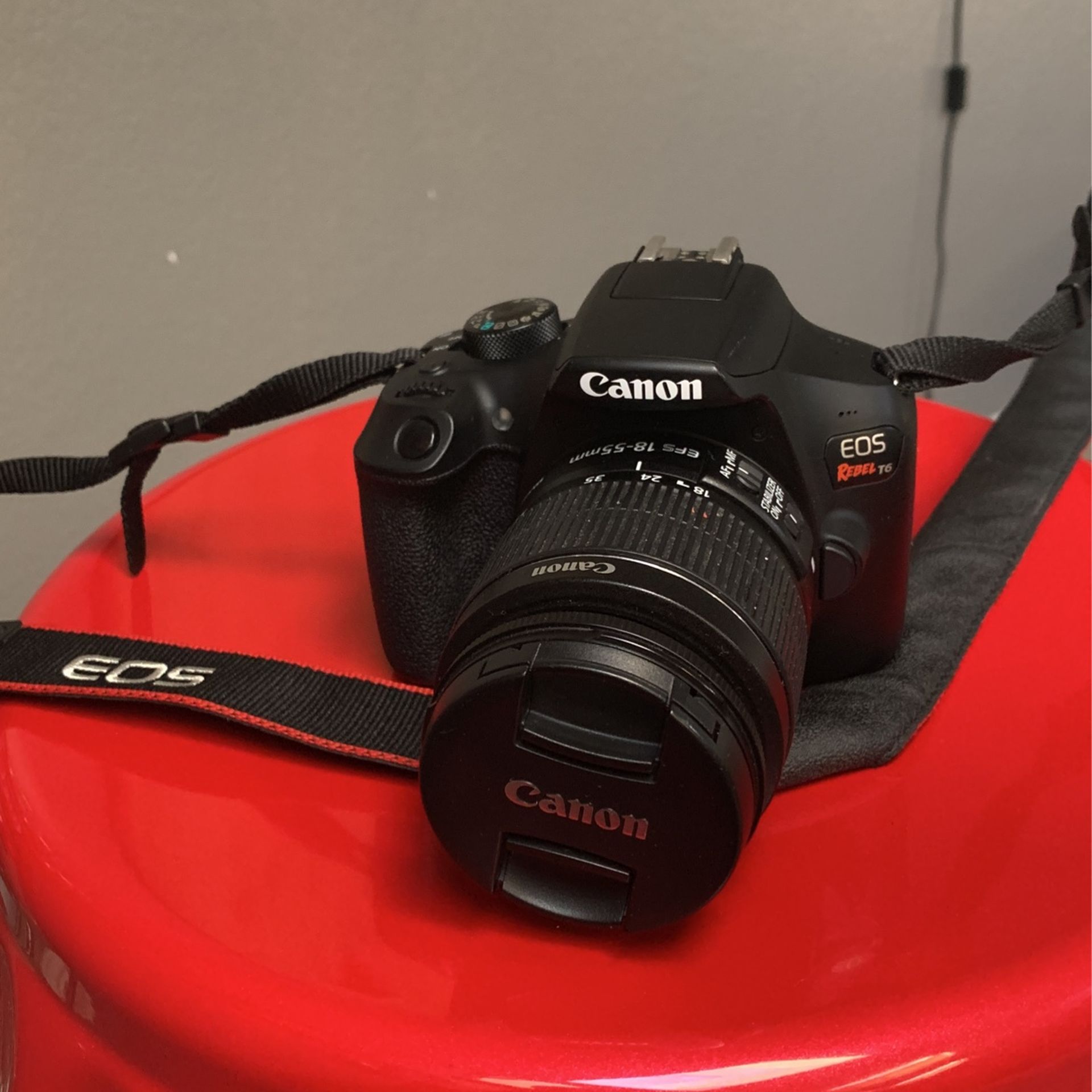 Canon Rebel T6 DSLR Camera