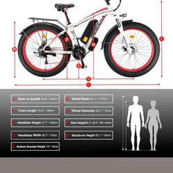 Senada Arcon E-bike Fat Tire