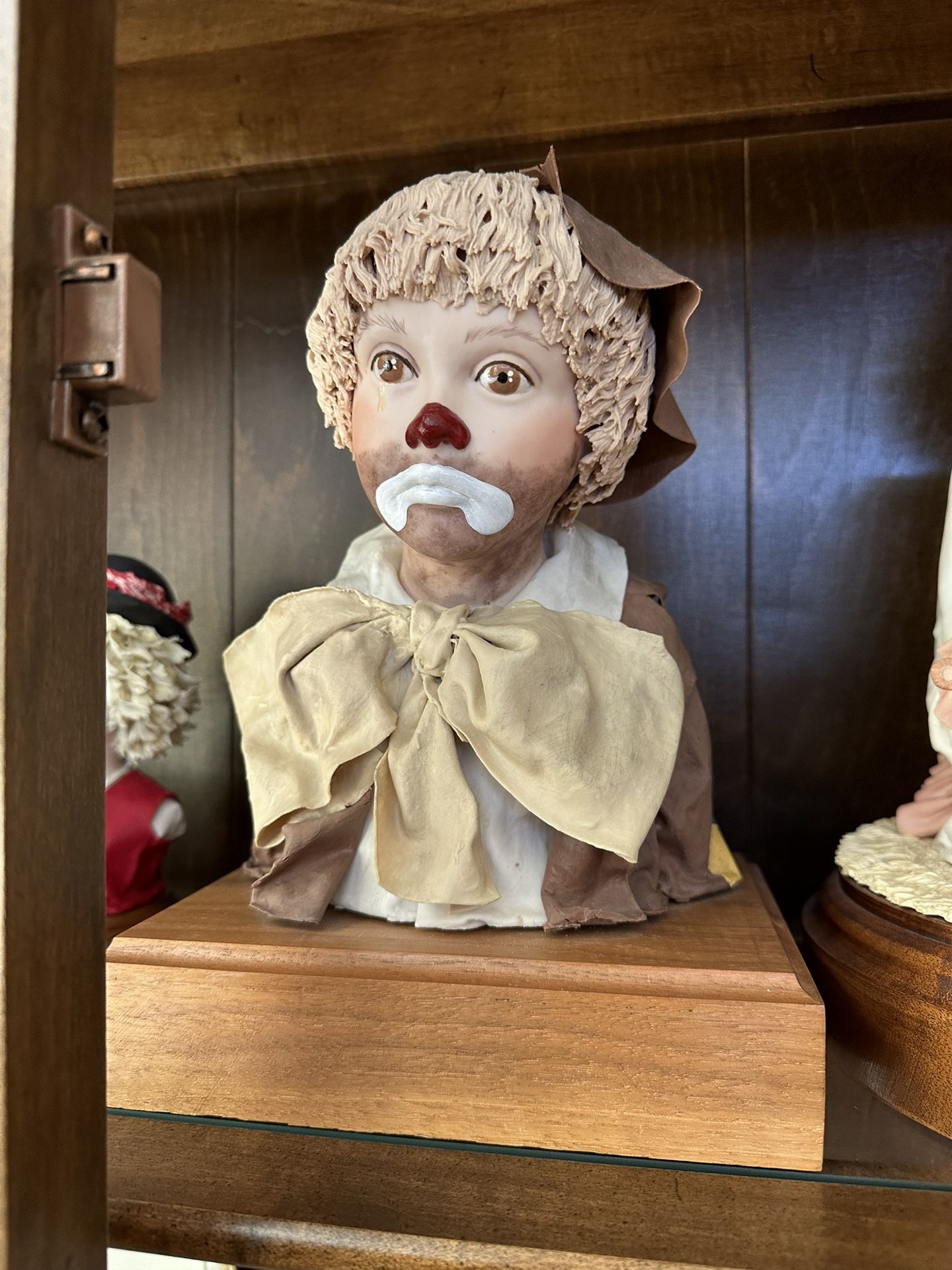 Handmade Porcelain Clown