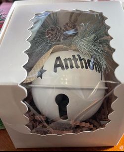 Large Personalized Christmas Bell