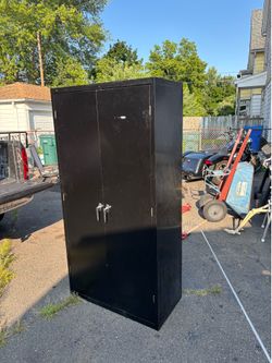 HON Heavy-Duty Steel Storage Cabinet – 72”