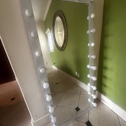 Lighted mirror 