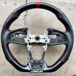 2019 Honda Civic Carbon Fiber Steering Wheel 