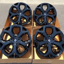 21” RIVIAN R1T R1S OEM Wheels Rims Gloss Black