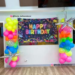 Balloon Garland, Balloon Columns 