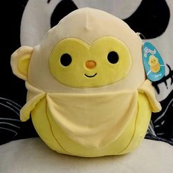 Squishmallow Monkey Pierogi