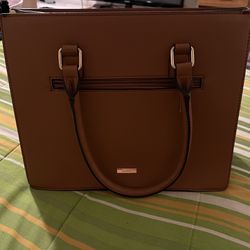 Aldo Rhani Brown Tote Bag With Adjustable Strap EUC