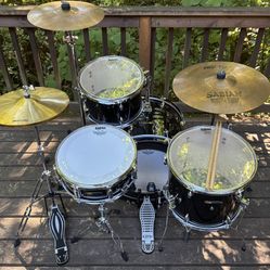 Upgraded Sound Percussion Drum Set, Cymbals