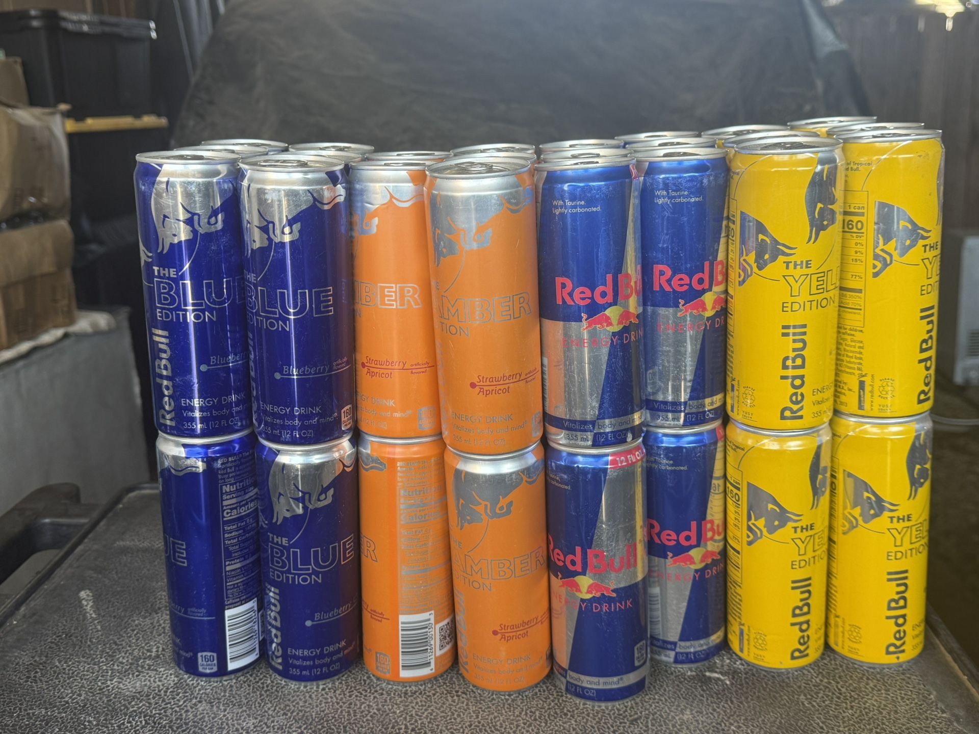 Red Bull 2 Cases 4 Flavors