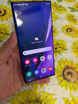 Galaxy Note20 Ultra 5G 128gb black color great condition unlocked for all carrier