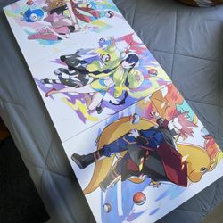 Pokemon 2022 Nintendo canvas wall art