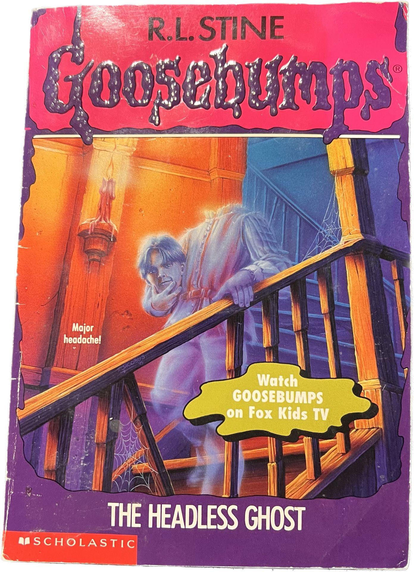 Original Goosebumps #37 The Headless Ghost R.L. Stine 1st Printing