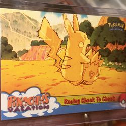 Racing Cheek to Cheek 48 TOPPS Pikachu's Vacation Pokemon Card 