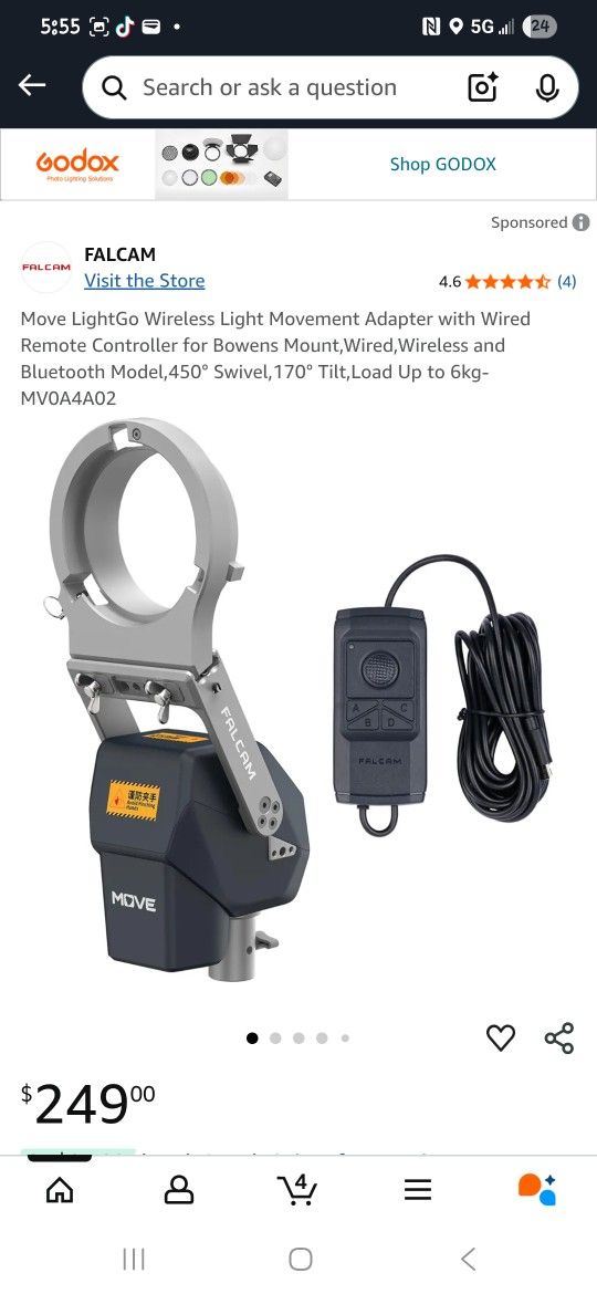 Camera Lighting Prop