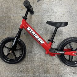Strider Balance Bike 12 Inch Red