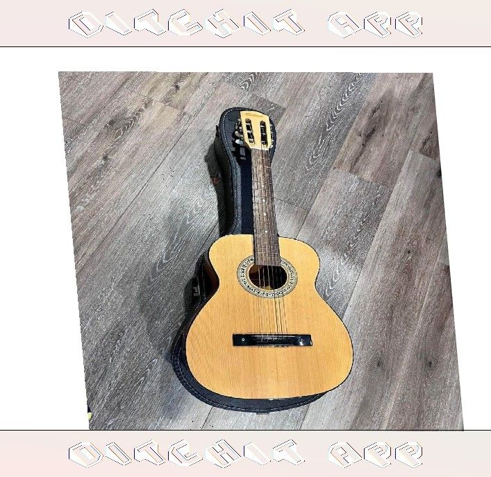 Acoustic Guitar Amazing Sound and Classic Design it such