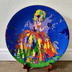 Royal Doulton Signed Leroy Neiman Columbia Collection Plate 10” #1894 Of 15000