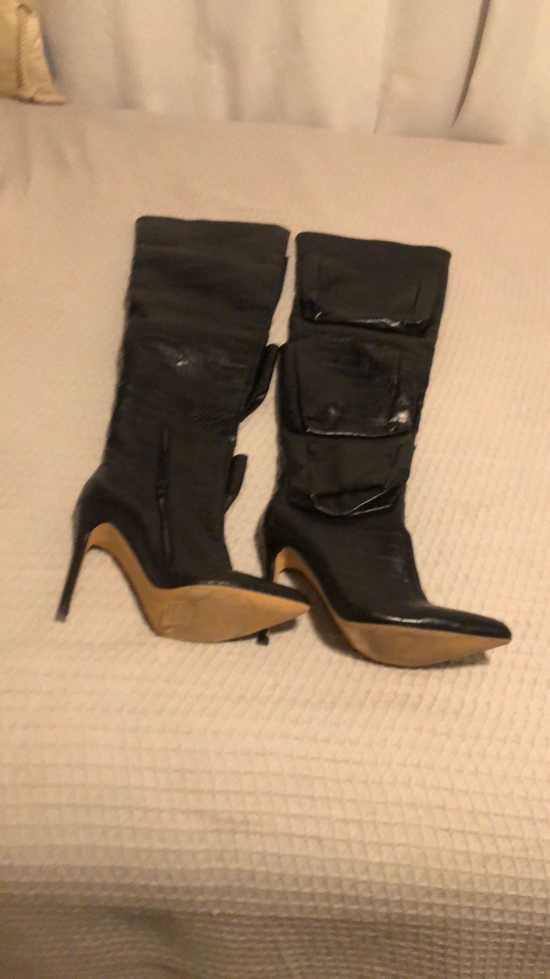 Black Long Ladies Boots