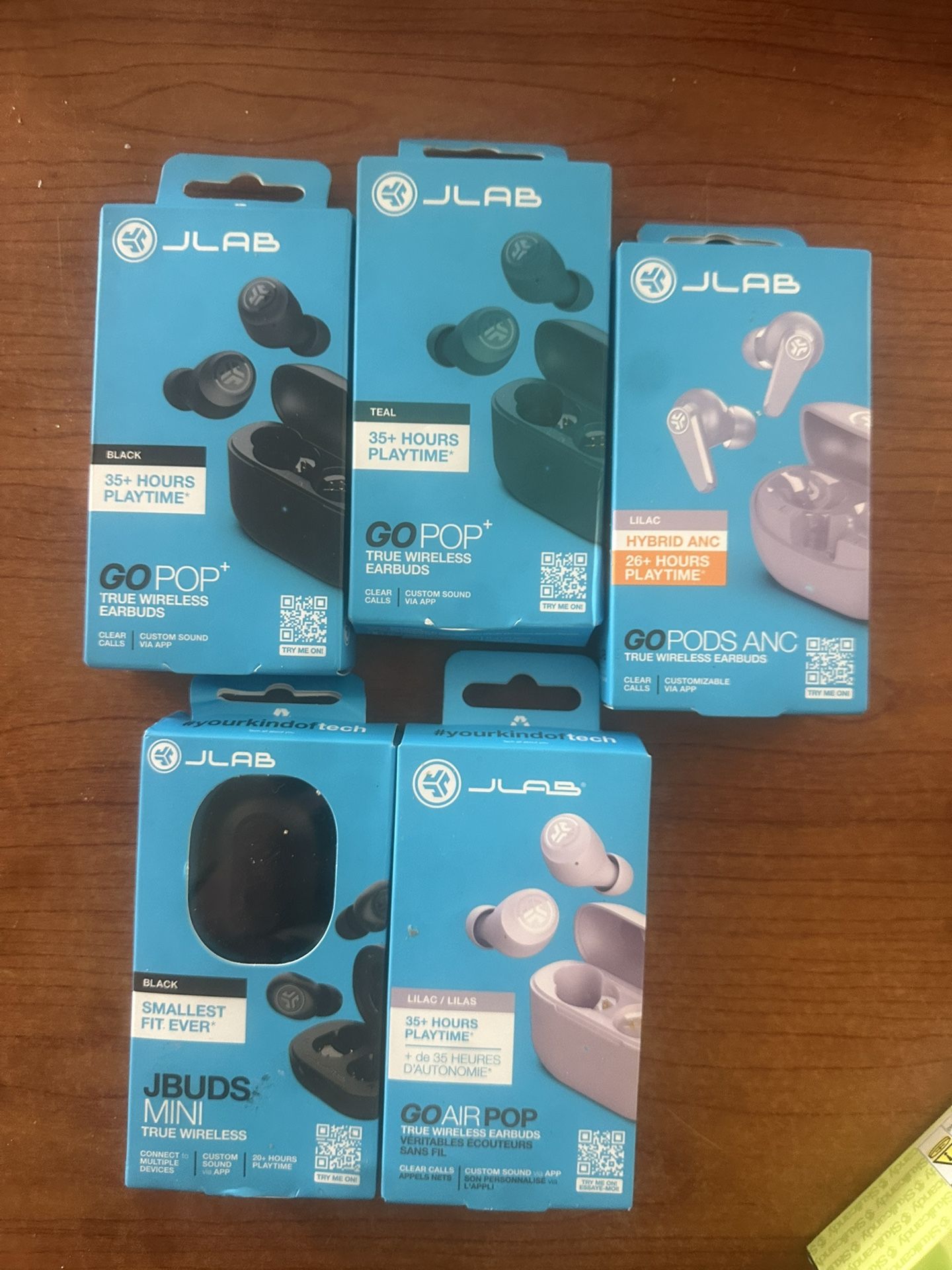 Jlab GoPop Earbuds Brand New 