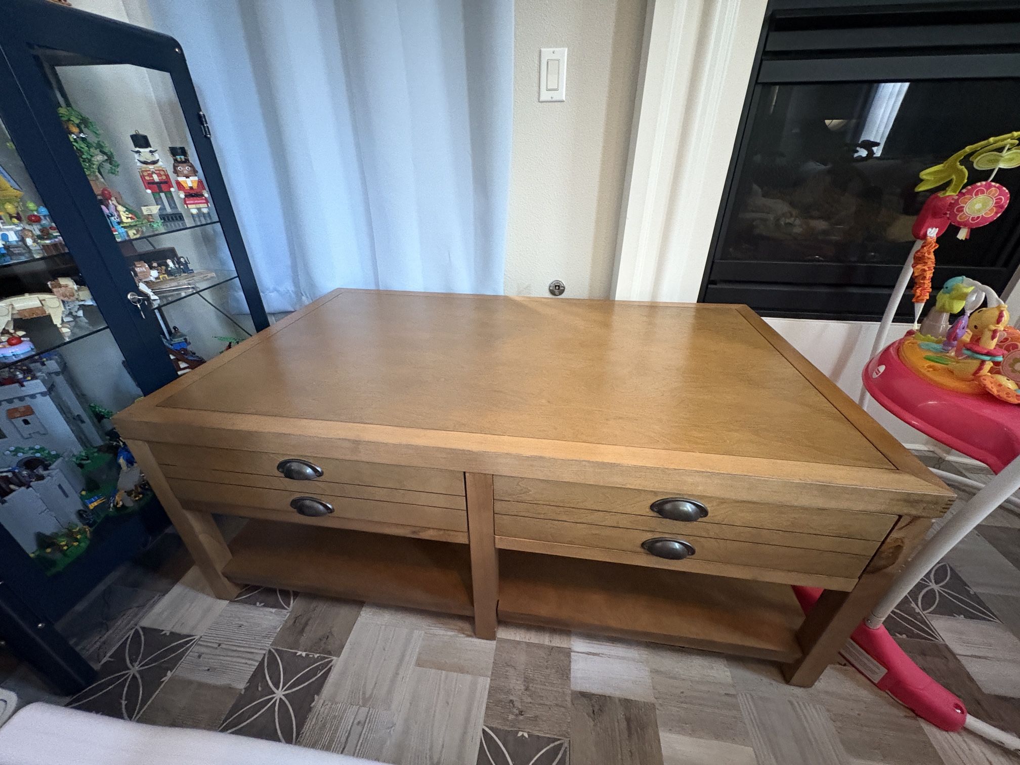 Coffee Table With Drawers 