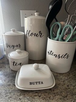 Kitchen canisters