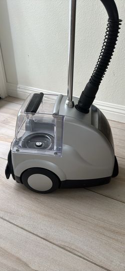 Standing garment steamer