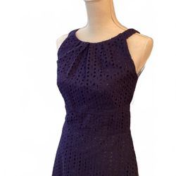 New York & Company: Navy Blue Dress Size 2
