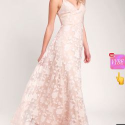 Lulus Blush Maxi Dress Size Small