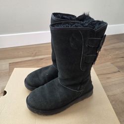 Ugg Alegra Bow Boots, Size 8