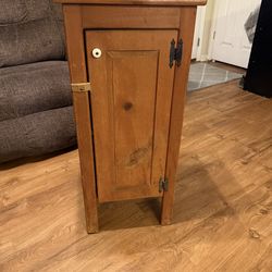 WOOD CABINET 3FT TALL