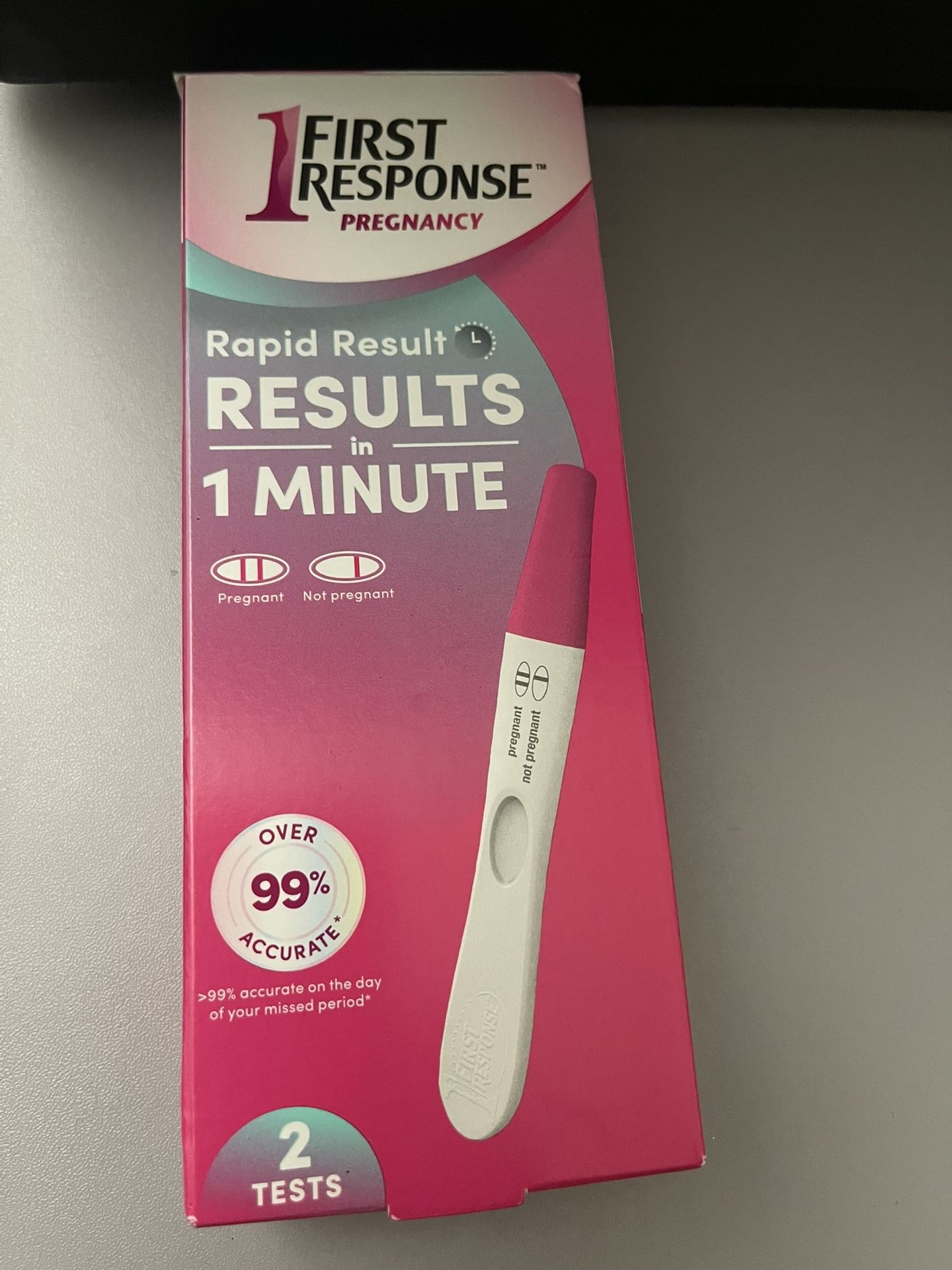 First Response Pregnancy Test