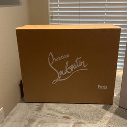 Authentic Louboutin And Dior Shoe Boxes