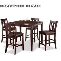 Counter Height Table And Chairs
